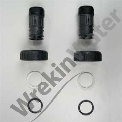 Clack V3007-06 WS1 Fitting 1in Plastic Male BSPT Assembly